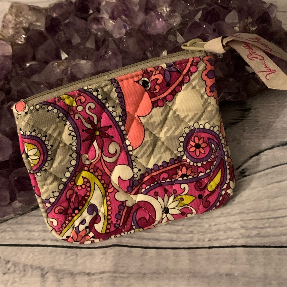 Vera Bradley Paisley meets plade mini bag